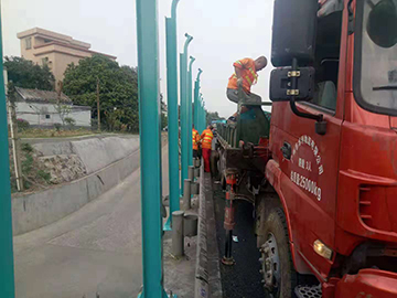 广东广佛高速声屏障项目图片9