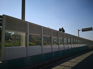 厦门三都路三角锥声屏障图片5