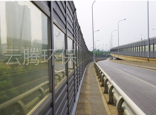 广东武汉城市景观声屏障施工案例